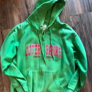 OBX ladies’ zip-up hoodie